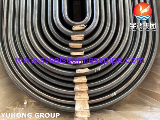 ASTM A179 ASME SA179 কার্বন ইস্পাত সিউমলেস ইউ টিউব তাপ এক্সচেঞ্জার এবং কনডেনসার জন্য