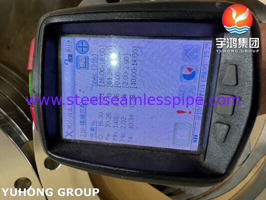 EN1092-1 F316L স্টেইনলেস স্টীল ফ্ল্যাট ফেস প্লেট ফ্ল্যাঞ্জ PN2.5-PN100, DN10-DN600