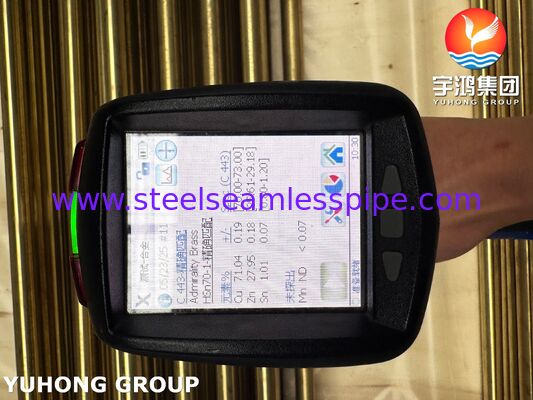 ASTM B111 C44300 অ্যাডমিরালটি ব্রাস কনডেনসার এবং হিট এক্সচেঞ্জারের জন্য নির্ভুল ইউ বেন্ড টিউব