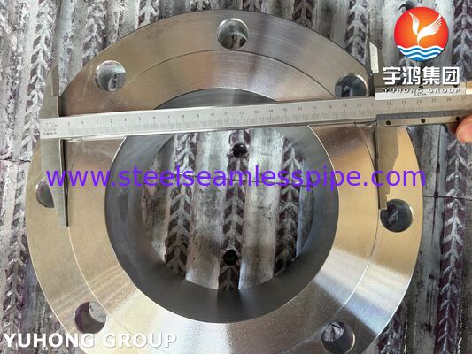 ASTM A182 F51 ফ্ল্যাঞ্জ UNS S31803 ডুপ্লেক্স স্টিল ওয়েল্ড নেক ফ্ল্যাঞ্জ ফোর্জড WNRF ফ্ল্যাঞ্জ