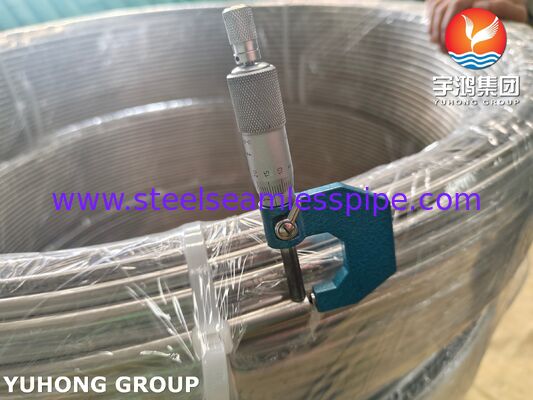 ASTM A269 TP316L Stainless Steel Seamless Coil Tube for Heat Exchanger and Condenser