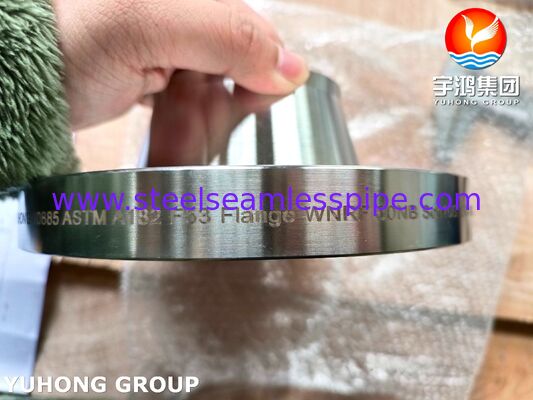 ASTM A182 F53 UNS S32750 সুপার ডুপ্লেক্স স্টিল নকল ফ্ল্যাঞ্জ B16.5
