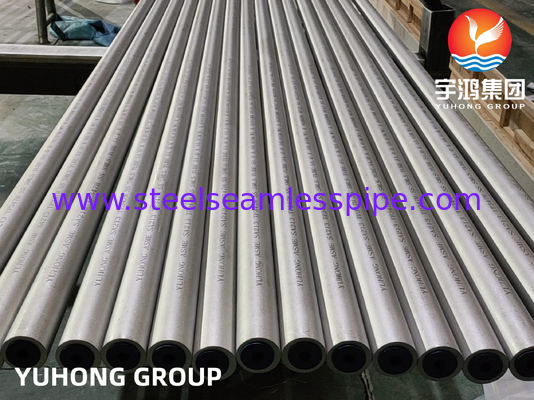 উচ্চ-তাপমাত্রার পরিষেবার জন্য ASTM A213 TP347H নিওবিয়াম-স্থিতিশীল বিজোড় স্টেইনলেস স্টিল হিট এক্সচেঞ্জার টিউব
