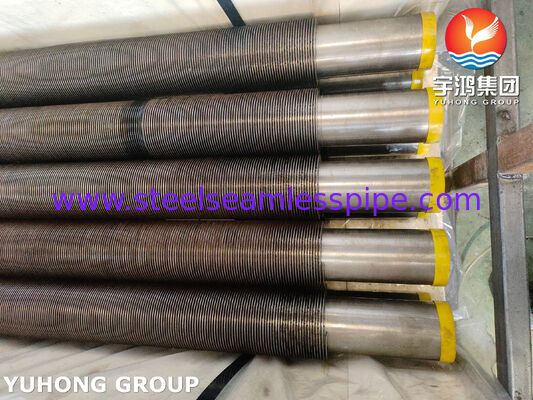 TP321H Base Tube Carbon Steel Fin High Frequency Welded Finned Tube for Fired Heater
