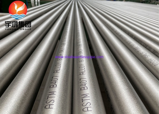 ASME SB407 Incoloy 800H / UNS N08810 নিকেল অ্যালোয় স্টীল সিউমলেস টিউব