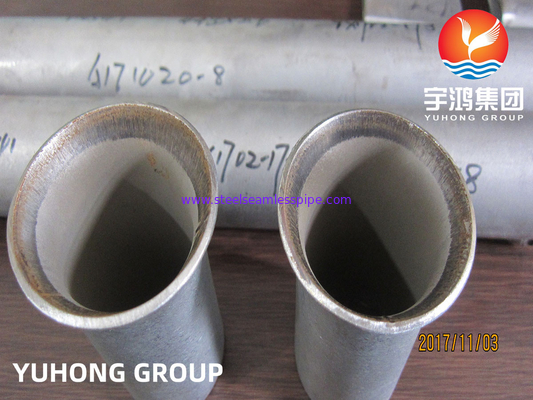 স্টেইনলেস স্টিল সিমলেস পাইপ NACE MR-0175 / 0103 জারা প্রতিরোধের অ্যাপ্লিকেশন (SSC / HIC TEST)