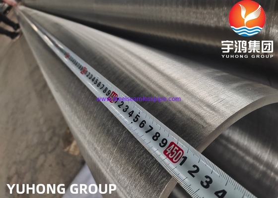 ASME SB167 Inconel 600, UNS N06600, 2.4816 নিকেল অ্যালগরি স্টিল সিউমলেস পাইপ