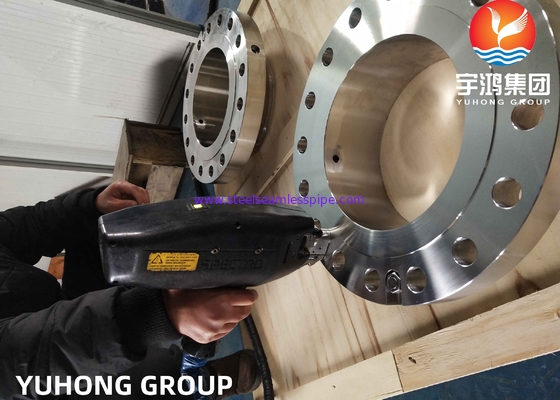 SS ফ্ল্যাঞ্জ WNRF ASTM A182 F316L F51 S31803 2205 1.4462 F53 S32750 2507 1.4410 F55 S32760