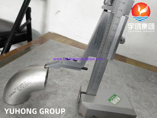 JIS B 2312 ইস্পাত পাইপ ফিটিং 90° 45° LR/SR Elbow SUS304 SUS304L
