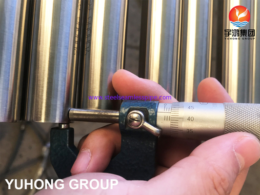 S31603 স্টেইনলেস স্টীল SEAMLESS টিউব A269 TP316L উজ্জ্বল ANNEALED পৃষ্ঠ