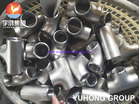 সুপার ডুপ্লেক্স সমান TEE A815 UNS S32750/2507 বাট ওয়েল্ড ফিটিং