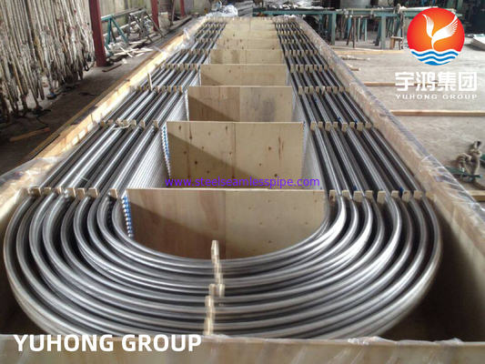 তাপ এক্সচেঞ্জার টিউব ASTM A213 TP316 / TP316L / TP316Ti / TP316H / TP904L U Bend Tube, Tube bundle প্রয়োগের জন্য