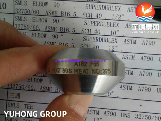 ASTM A182 F51 F53 F55 স্টেইনলেস স্টীল ওয়েলডোলেট MSS SP 97 S32760 ANSI B16.11 নকল পাইপ ফিটিং