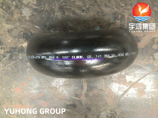 ASTM A234 WP9 180 ডিগ্রী রিটার্ন এলকবো অ্যালোয় স্টীল Buttweld ফিটিং