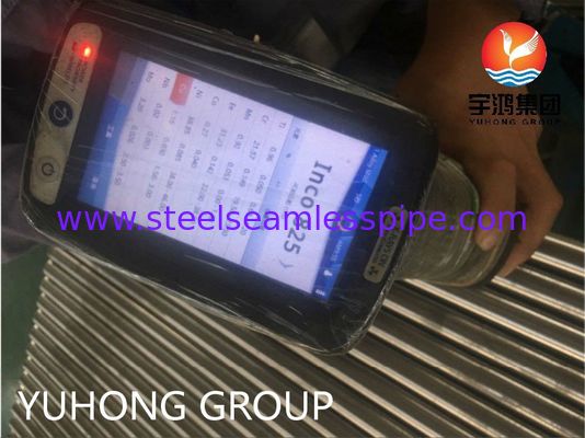 ASME SB163 Incoloy 825 N08825 ক্ষয় প্রতিরোধের সঙ্গে তাপ এক্সচেঞ্জার জন্য নিকেল খাদ seamless টিউব