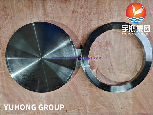 ASTM B462 HASTELLOY C276, N10276 SPECTACLE BLIND FLANGE B16.48 ফোরজিং প্রক্রিয়া