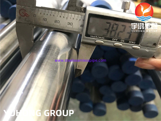 ASTM A270 TP304 স্টেইনলেস স্টীল ওয়েল্ডড টিউব খাদ্য ও পানীয়ের জন্য স্বাস্থ্যকর টিউব