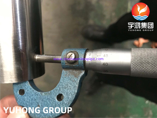 ASTM A270 TP304 স্টেইনলেস স্টীল ওয়েল্ডড টিউব খাদ্য ও পানীয়ের জন্য স্বাস্থ্যকর টিউব