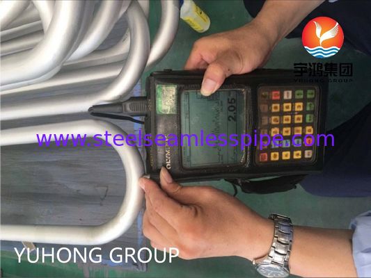 ASTM B444 UNS No6625 / Inconel 625 U-Tube নিকেল অ্যালয় হিট এক্সচেঞ্জার টিউব