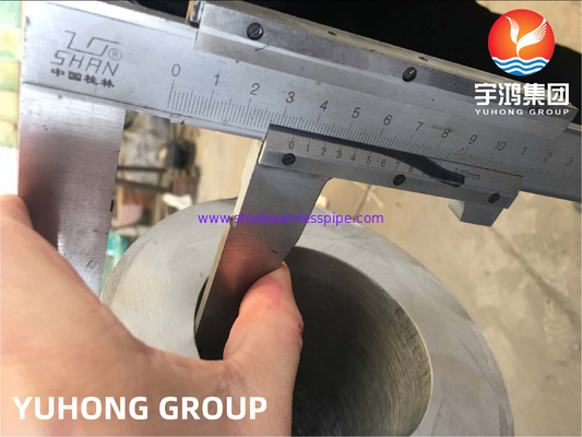 ASTM A790 UNS S31803/2205 ডুপ্লেক্স স্টিল মোটা প্রাচীর বিজোড় পাইপ