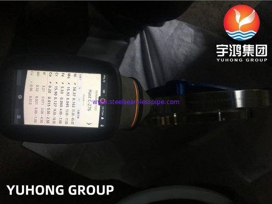 ASTM B564 UNS N10276 / Hastelloy C276 পাইপ ফ্ল্যাঞ্জ নিকেল খাদ ফ্ল্যাঞ্জ উপর স্লিপ