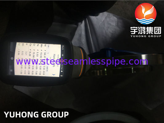 ASTM B564 UNS N10276 / Hastelloy C276 পাইপ ফ্ল্যাঞ্জ নিকেল খাদ ফ্ল্যাঞ্জ উপর স্লিপ