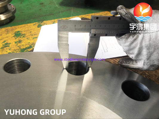 ASTM A182 F22 UNS K21590 ব্লাইন্ড ফ্ল্যাঞ্জ অ্যালোয় স্টিল আরএফ ফেস B16.5