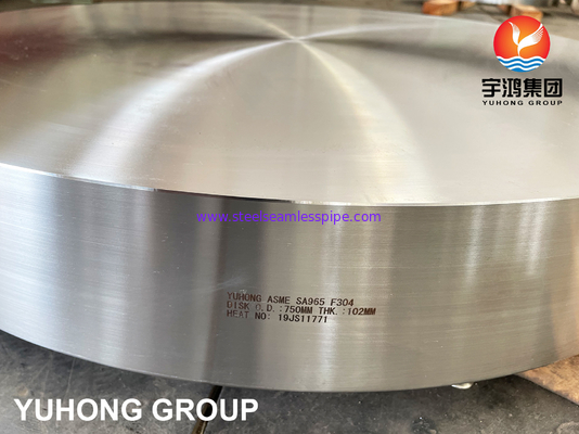 SA965 F304 স্টেইনলেস স্টীল কাঠের ডিস্ক উচ্চতর যান্ত্রিক বৈশিষ্ট্য