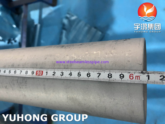 ASTM A789 UNS S32205 সমুদ্রের জল নিষ্কাশনের জন্য সিউমলেস ডুপ্লেক্স স্টেইনলেস স্টীল টিউব