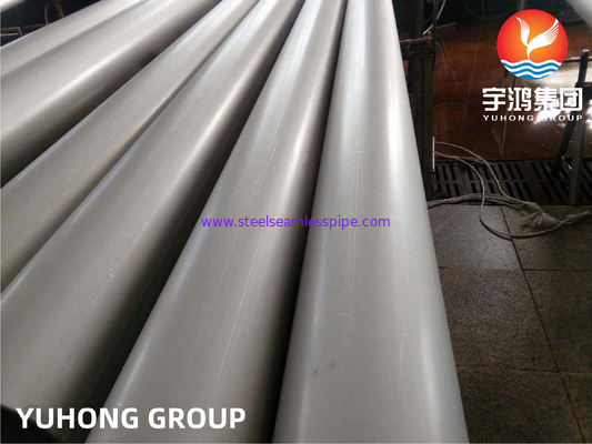 ASTM A358 Gr.1 TP316L স্টেইনলেস স্টীল ওয়াটার ট্রিটমেন্ট প্ল্যান্টের জন্য ঝালাই পাইপ