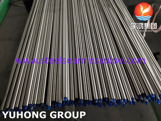 ASTM A269 / ASME SA269 TP316L স্টেইনলেস স্টিল ব্রাইট অ্যানিলড টিউব 320 গ্রিট পলিশ টিউব