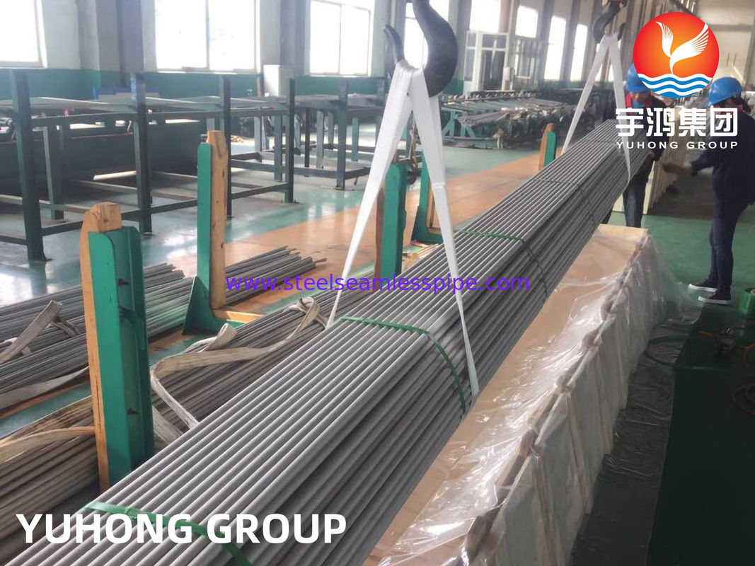 স্টেইনলেস স্টিল সিমলেস টিউব ASTM A 213 TP304/304L, TP316L, TP310S, TP316Ti, TP321/321H, TP347, TP317 হিট এক্সচেঞ্জার হিটিং বয়লার অ্যাপ্লিকেশনের জন্য উচ্চ শক্তি