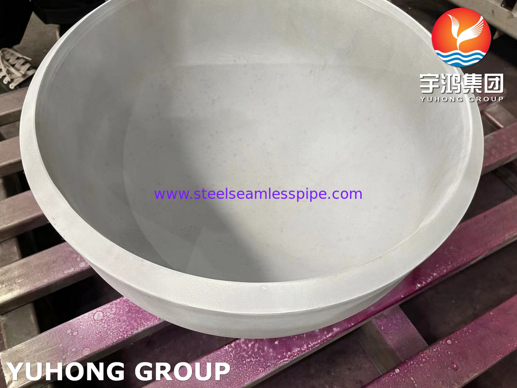 ASME SA403 WP304-S স্টেইনলেস স্টীল ক্যাপ বড় আকার 40 ইঞ্চি Butt ওয়েল্ড পাইপ ফিটিং PT