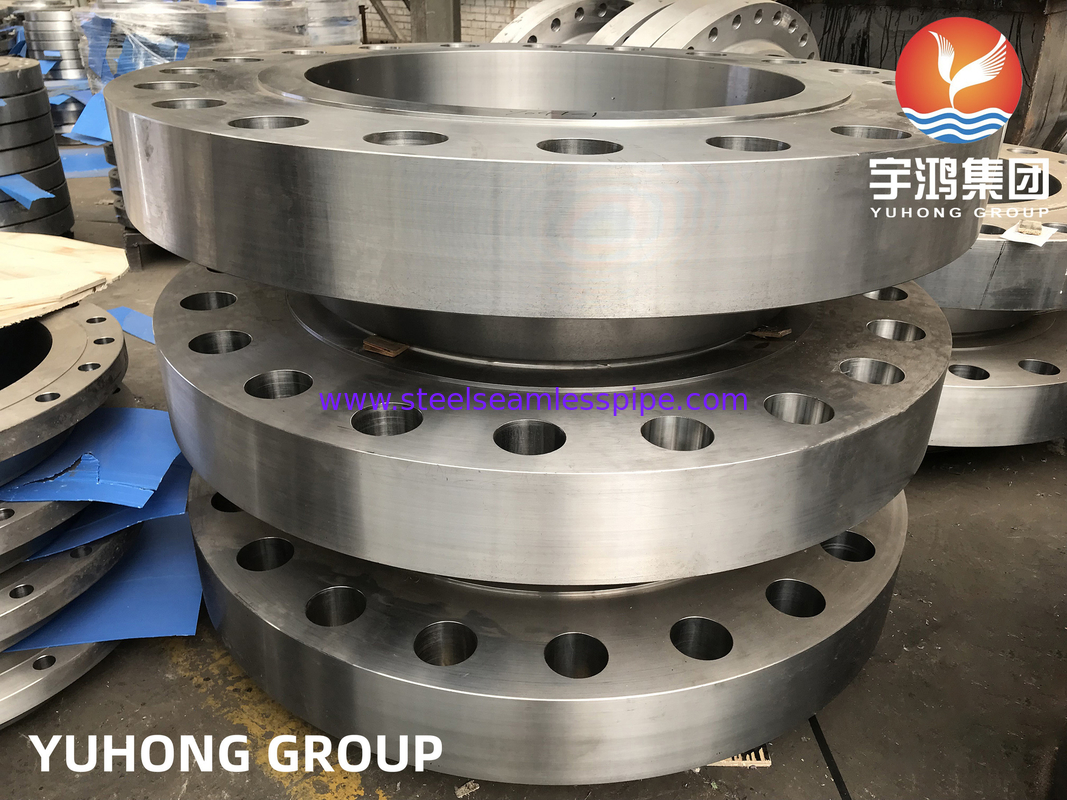 ASTM A694 F52 F60 B16.5 সমুদ্রের জলের সরঞ্জামের জন্য নকল ইস্পাত ফ্ল্যাঞ্জ