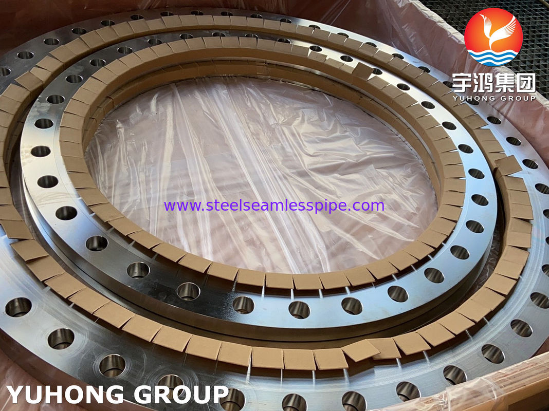 ASTM A240 অ্যালোয় 904L / UNS N08904 AWWA C207 ওয়াটারওয়ার্ক সার্ভিসের জন্য রিং টাইপ ফ্ল্যাঞ্জ