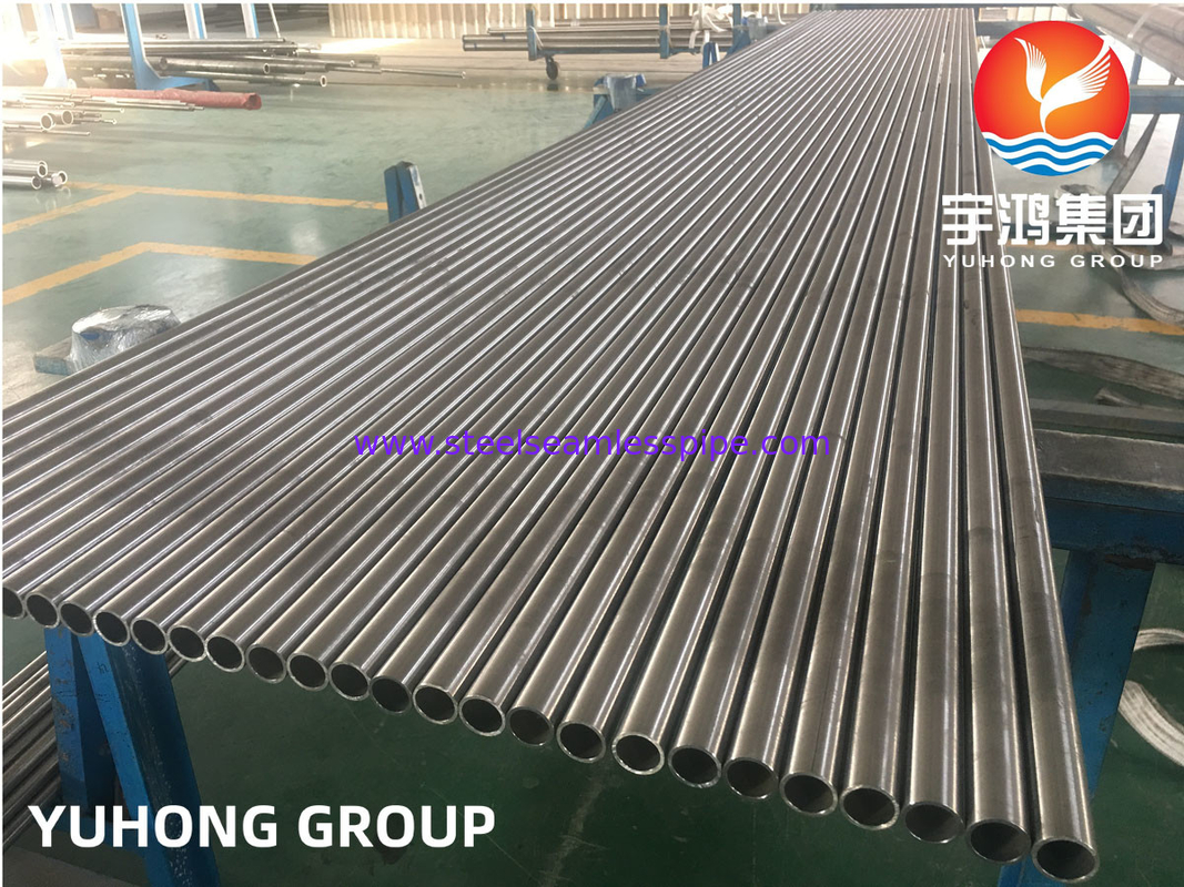 নিকেল অ্যালোয় সিউমলেস টিউব ASTM B 163 ASM B 423 Incoloy 825 N08825,2.4858 তাপ এক্সচেঞ্জার অ্যাপ্লিকেশন