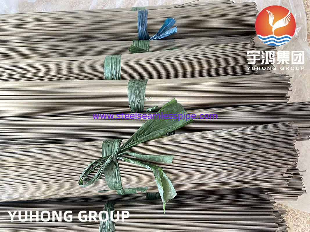 স্টেইনলেস স্টিল কৈশিক টিউব ব্রাইট অ্যানিলড ASTM A213 / ASTM A269 TP304/304L TP316/316L 19.05 X 1.65 X 6096MM