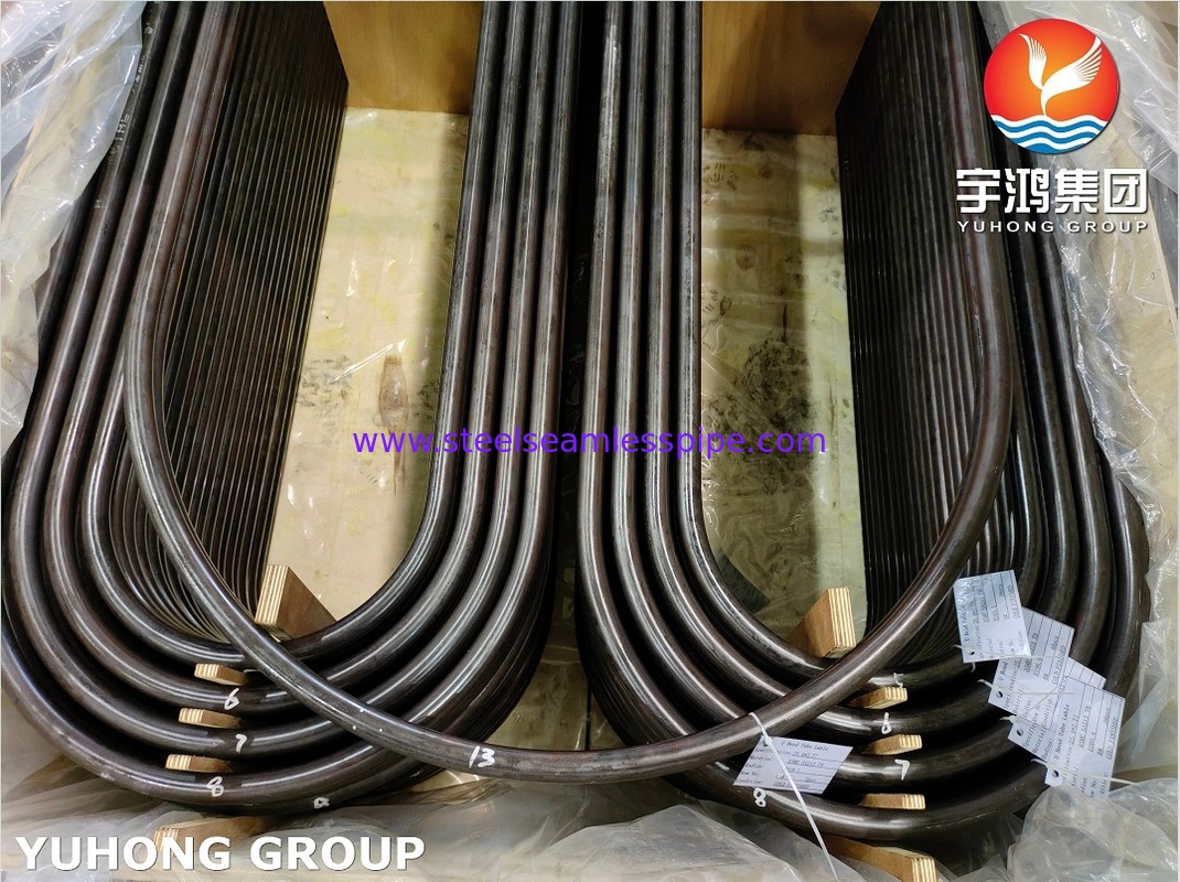 ASTM A179 / ASME SA179-2021 নিম্ন কার্বন ইস্পাত ইউ বেন্ড টিউব হিট এক্সচেঞ্জারের জন্য কোল্ড টানা