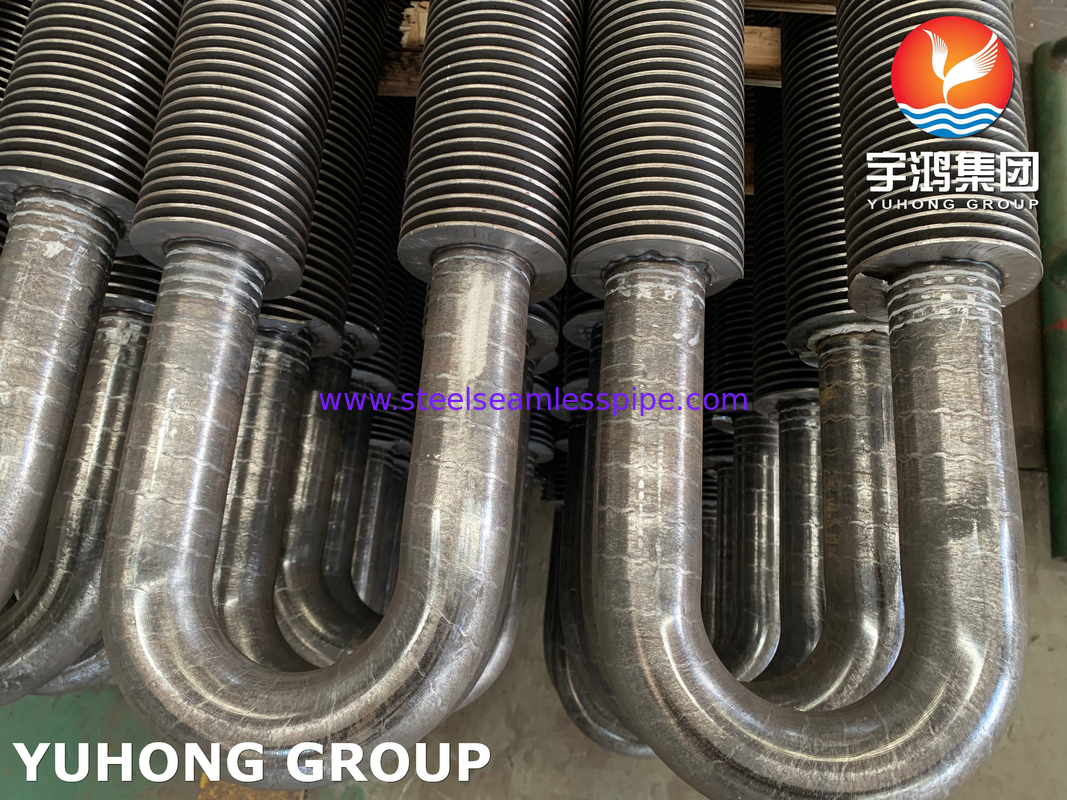 U Bend Fin Tube, ASTM A106 Gr. B উচ্চ ফ্রিকোয়েন্সি ওয়েল্ডেড ফিন টিউব