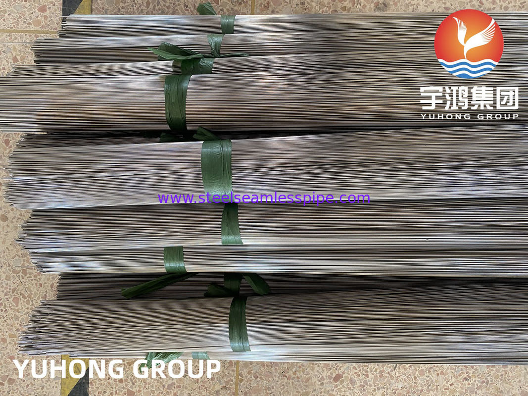 ASTM A269 TP304, TP316L রেইনলেস স্টীল ক্যাপিলারি টিউব মেডিকেল ডিভাইসের জন্য