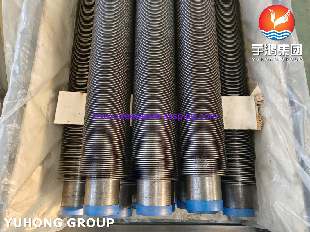 হিট এক্সচেঞ্জার অ্যাপ্লিকেশনের জন্য ASTM A106 GR.B কার্বন ইস্পাত HFW ফিন টিউব