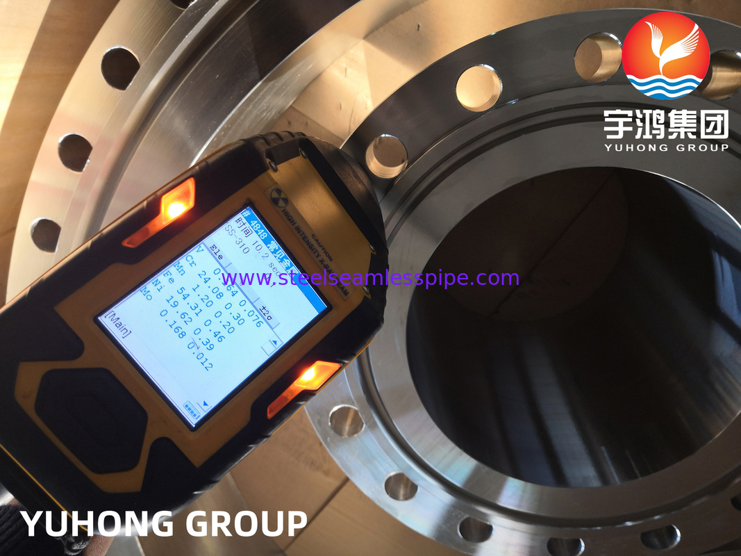 ASTM A182 / ASME SA182 F310 তেল ও গ্যাস পাইপলাইন অ্যাপ্লিকেশনের জন্য স্টেইনলেস স্টীল ফোরড ফ্ল্যাঞ্জ