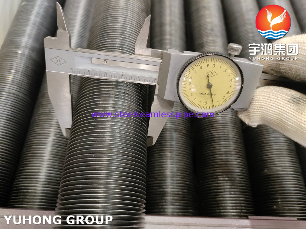 হিট এক্সচেঞ্জার অ্যাপ্লিকেশনের জন্য ASME SA179+Al1060 G-টাইপ/এমবেডেড ফিন টিউব