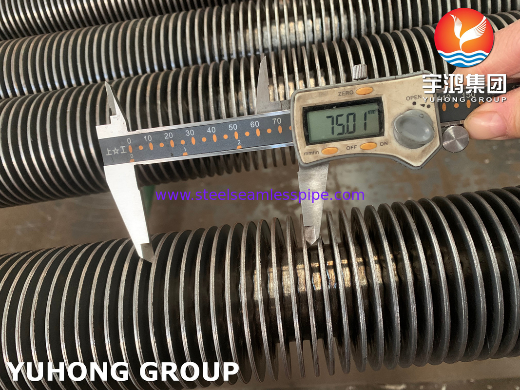 ASTM A106 এইচএফ ওয়েল্ডিং গ্রেড বি কার্বন ইস্পাত U বন্ড ফিন টিউব জন্য তাপ এক্সচেঞ্জার