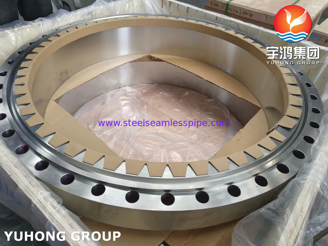 স্টেইনলেস স্টীল ফ্ল্যাঞ্জ ASTM A182 F310, UNS S31000 ওয়েল্ড নেক RTJ ফ্ল্যাঞ্জ B16.5