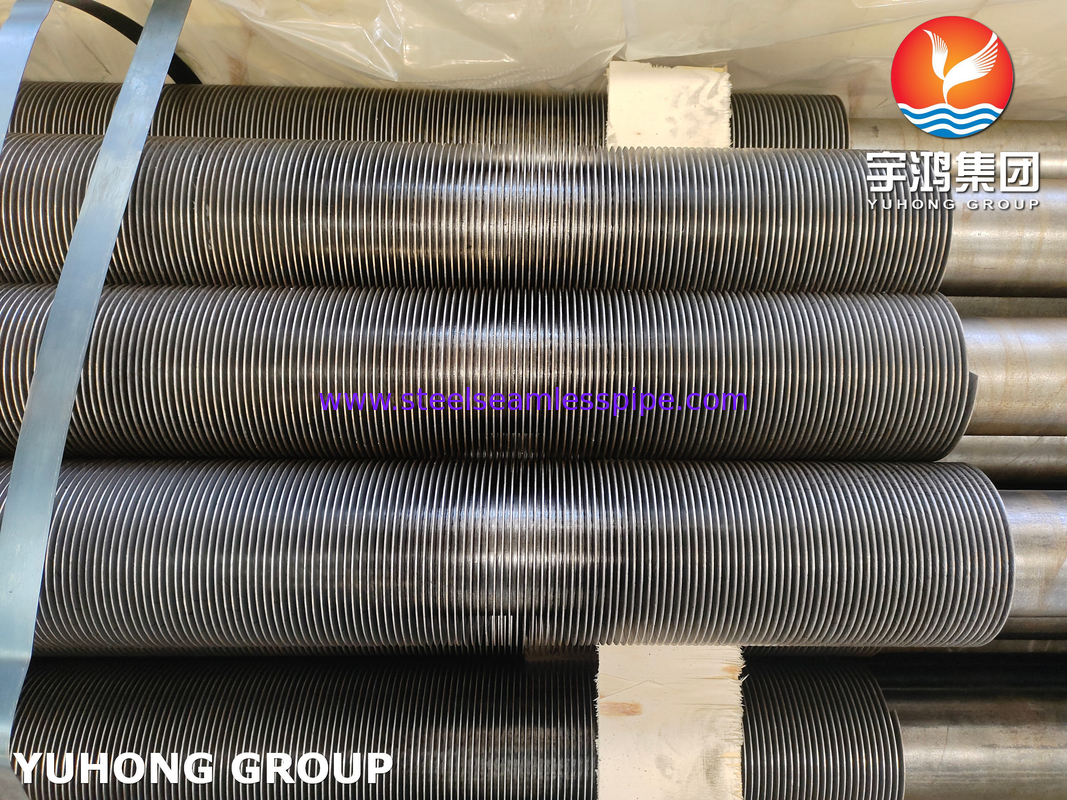 ASME SA106 Gr.B কার্বন ইস্পাত উচ্চ ফ্রিকোয়েন্সি ঝালাই ফিন টিউব কনডেনসার অ্যাপ্লিকেশন জন্য