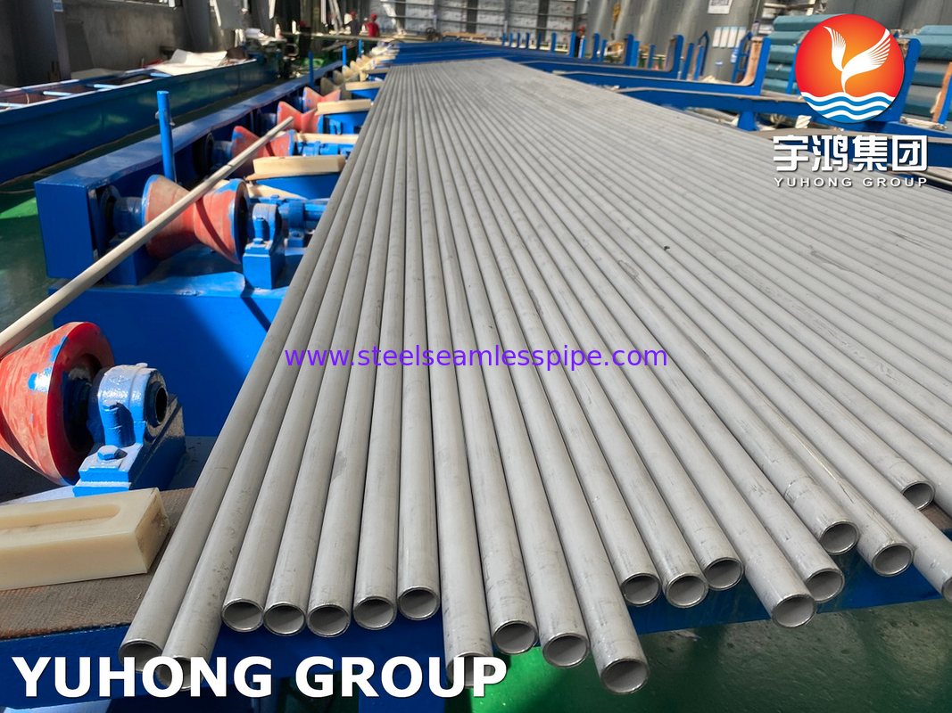 ASTM A213 TP321 1.4541 S32100 স্টেইনলেস স্টীল সিউমলেস টিউব কোল্ড টানা তাপ এক্সচেঞ্জার অ্যাপ্লিকেশন