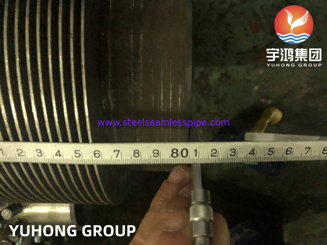 ASTM EN DIN ASTM A106 Gr.B A335 P5 P9 A312 TP304 317L স্টাড ফিন টিউব