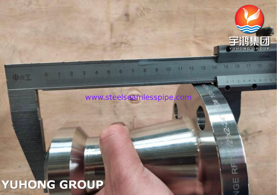 A182 F53 ((Uns S32750) সুপার ডুপ্লেক্স স্টিল ফ্ল্যাঞ্জ Wn Rf 150# Sch10s Asme B16.5