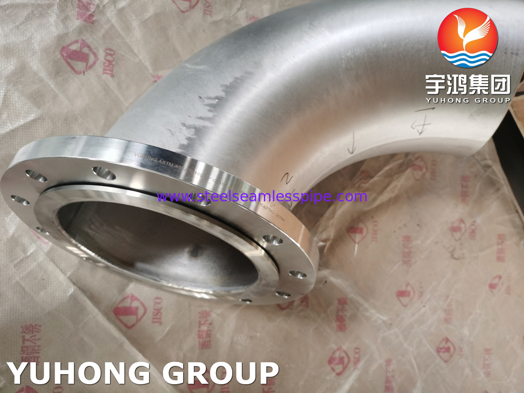 ASTM B363 Ti2 UNS R50400 3.7035 টাইটানিয়াম খাদ ইস্পাত Gr.2 Butt ঢালাই পাইপ ফিটিং 90 ডিগ্রী Lr কনুই সমান Tee
